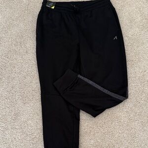 Men's Black Athletic Jogger Pants